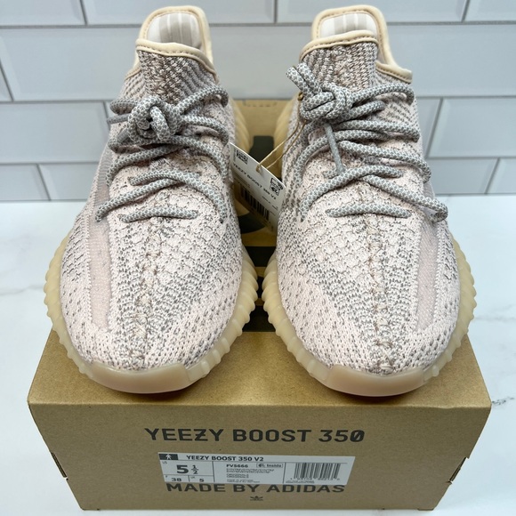 Adidas Yeezy Boost 350 350s V2 Reflective Synth Pink - Picture 2 of 9